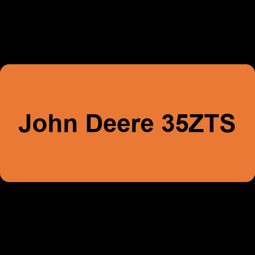John Deere 35ZTS